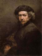 Rembrandt van rijn Self-Portrait oil painting